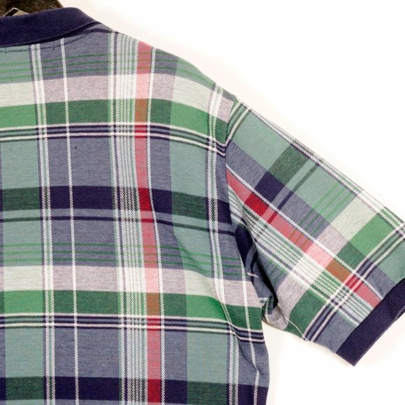 Vintage Polo Ralph Lauren Cotton Plaid Shirt Med - Picture 8 of 10